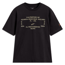 Alpinestars Infinity Oversized Short Sleeve CSF Tee - Black