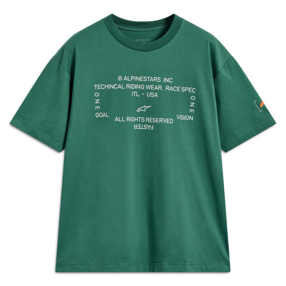 Alpinestars Infinity Oversized Short Sleeve CSF Tee - Green