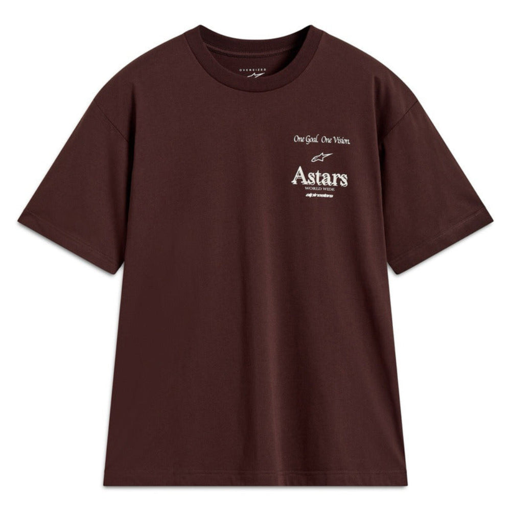 Alpinestars Post Oversized Short Sleeve CSF Tee - Brown