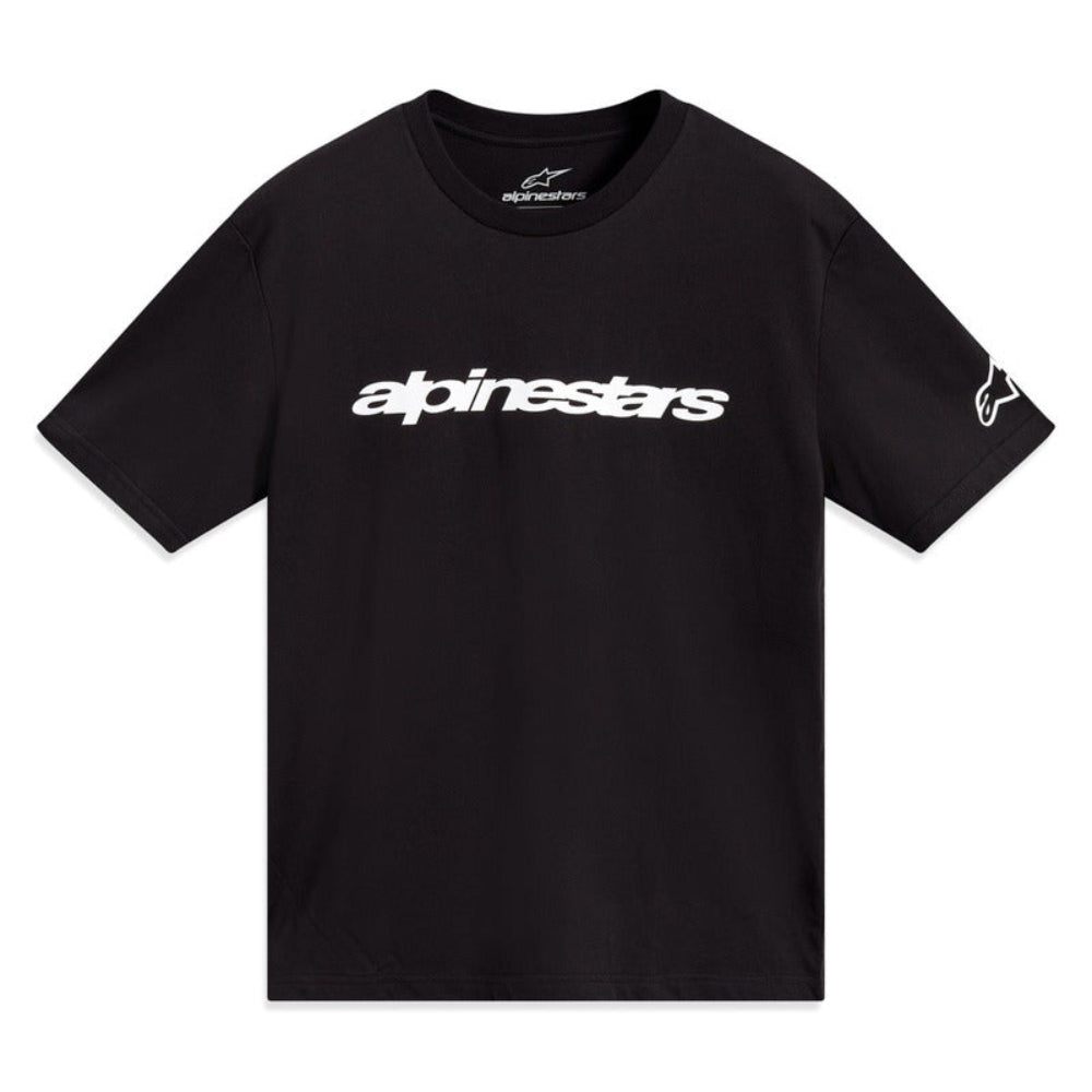 Alpinestars Race Wordmark Short Sleeve CSF Tee - Black / White