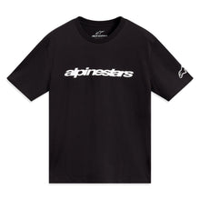 Load image into Gallery viewer, Alpinestars Race Wordmark Short Sleeve CSF Tee - Black / White