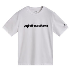 Alpinestars Race Wordmark Short Sleeve CSF Tee - White / Black