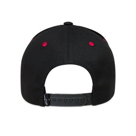 Alpinestars Retro One Size Snapback Hat Cap - Black / Red