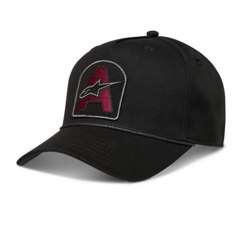 Alpinestars Acme One Size Snapback Hat Cap - Black