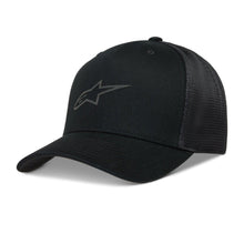 Load image into Gallery viewer, Alpinestars Augment One Size Trucker Hat Cap - Black / Black