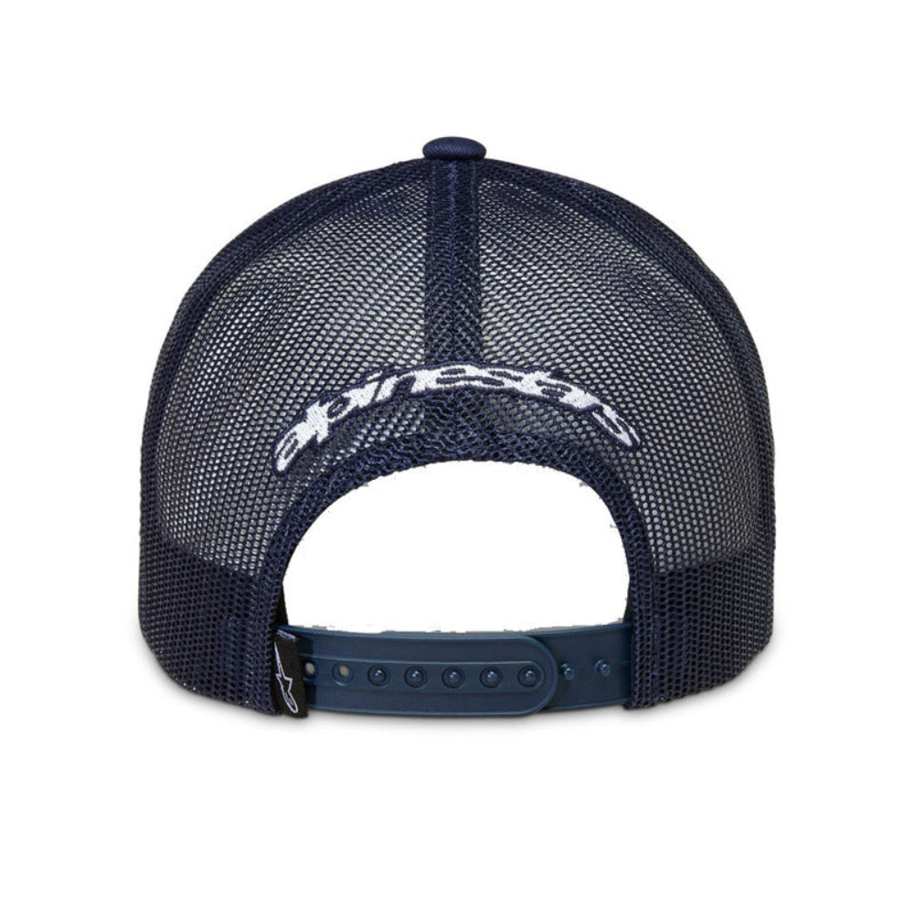 Alpinestars Meteorite One Size Trucker Hat Cap - Black / Black