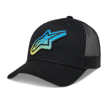 Load image into Gallery viewer, Alpinestars Meteorite One Size Trucker Hat Cap - Black / Black