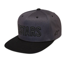 Load image into Gallery viewer, Alpinestars Stadium One Size Snapback Hat Cap - Dark Grey / Black