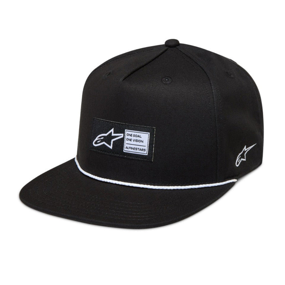 Alpinestars Label One Size Snapback Hat Cap - Black