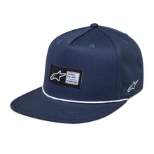 Load image into Gallery viewer, Alpinestars Label One Size Snapback Hat Cap - Navy