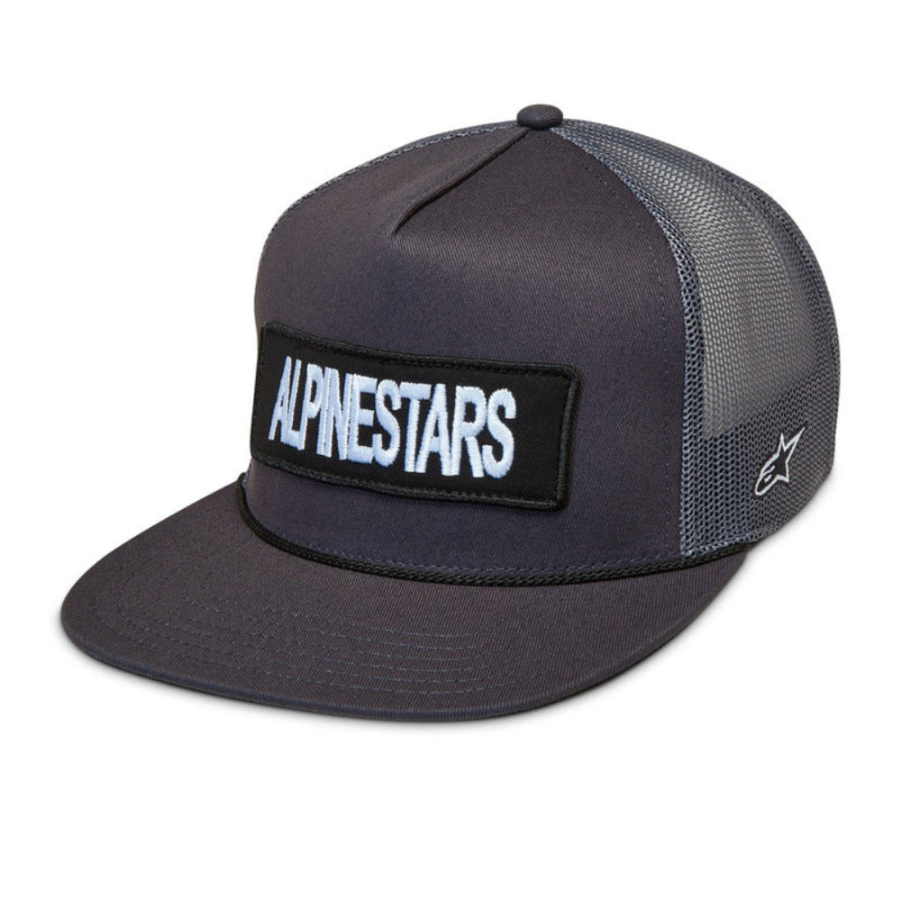 Alpinestars Ten One Size Trucker Hat Cap - Dark Grey / Dark Grey