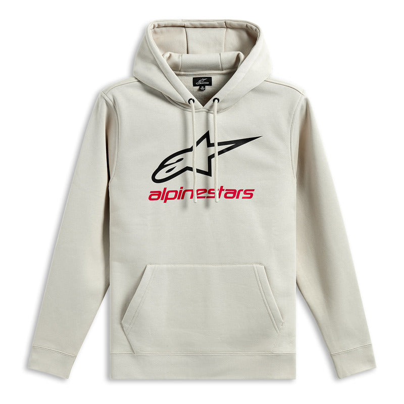 Alpinestars Always Hoodie V3 - Off White/Black/Red - MotoHeaven