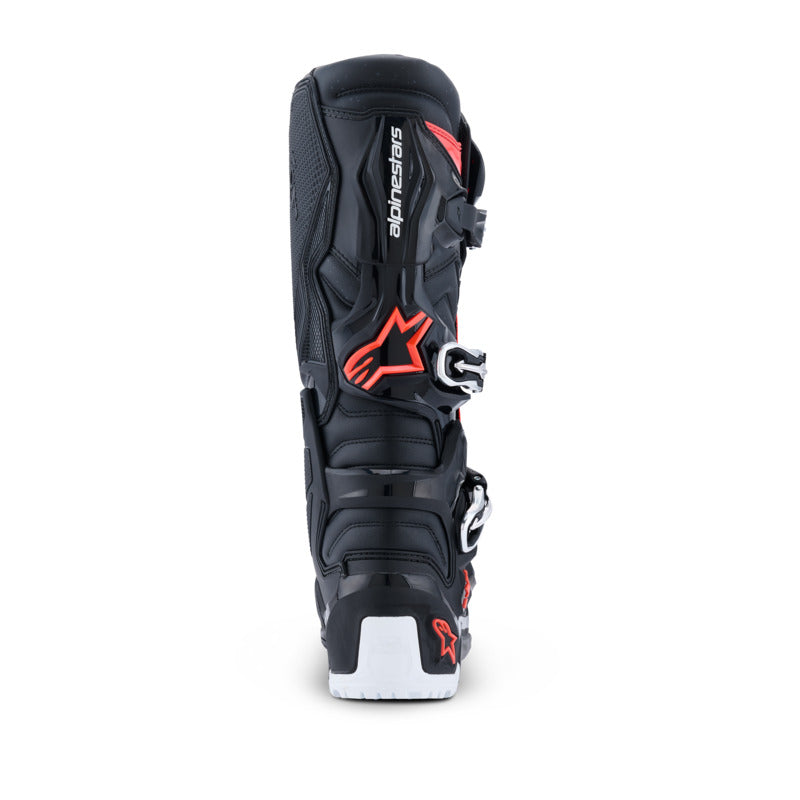 Alpinestars Tech 7 (MY26) Drystar Enduro Boots - Black/Fluro-Red/White - View 5 | Everest Motorcycles