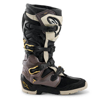 Load image into Gallery viewer, Alpinestars Tech 7 (MY26) Drystar Enduro Boots - Black/Dark-Gray/Gold - View 4 | Everest Motorcycles