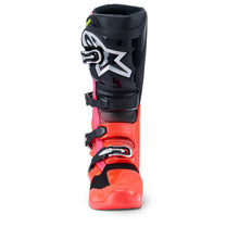 Load image into Gallery viewer, Alpinestars Tech 7 (MY25) Boots - Black/Fluro-Red/Fluro-Pink - View 2 | Everest Motorcycles