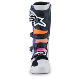 Alpinestars Tech 7 (MY25) Boots - Black Light-Gray Fluro-Orange Magenta - View 2 | Everest Motorcycles