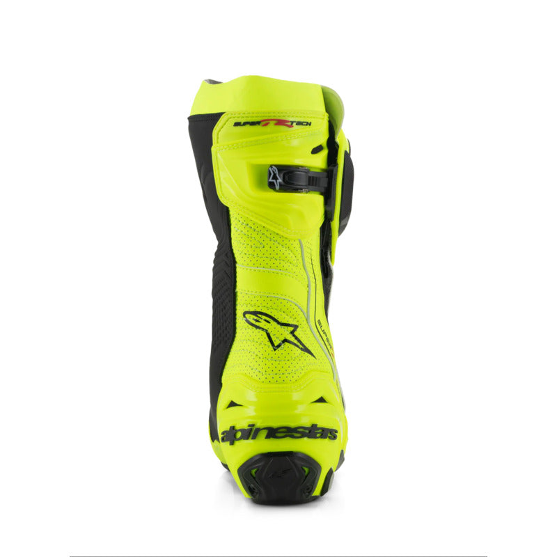 Alpinestars Supertech R V2 Vented Boot - Fluro-Yellow/Black
