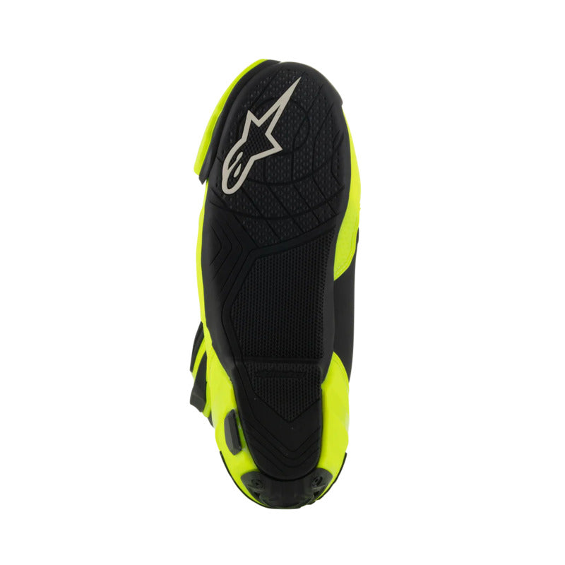 Alpinestars Supertech R V2 Vented Boot - Fluro-Yellow/Black