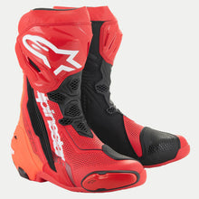 Load image into Gallery viewer, Alpinestars Supertech R V2 Vented Boots - Red Fluro Red - MotoHeaven