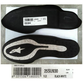Alpinestars SMX-R Replacement Sole – Black/White EU 41-42