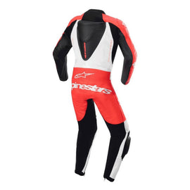 Alpinestars Youth GP Plus V2 One-Piece Leather Suit - Red / Fluro White / Black