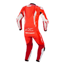 Load image into Gallery viewer, Alpinestars GP Tech V5 One-Piece Leather Suit - Fluro Red / Bright Red / White