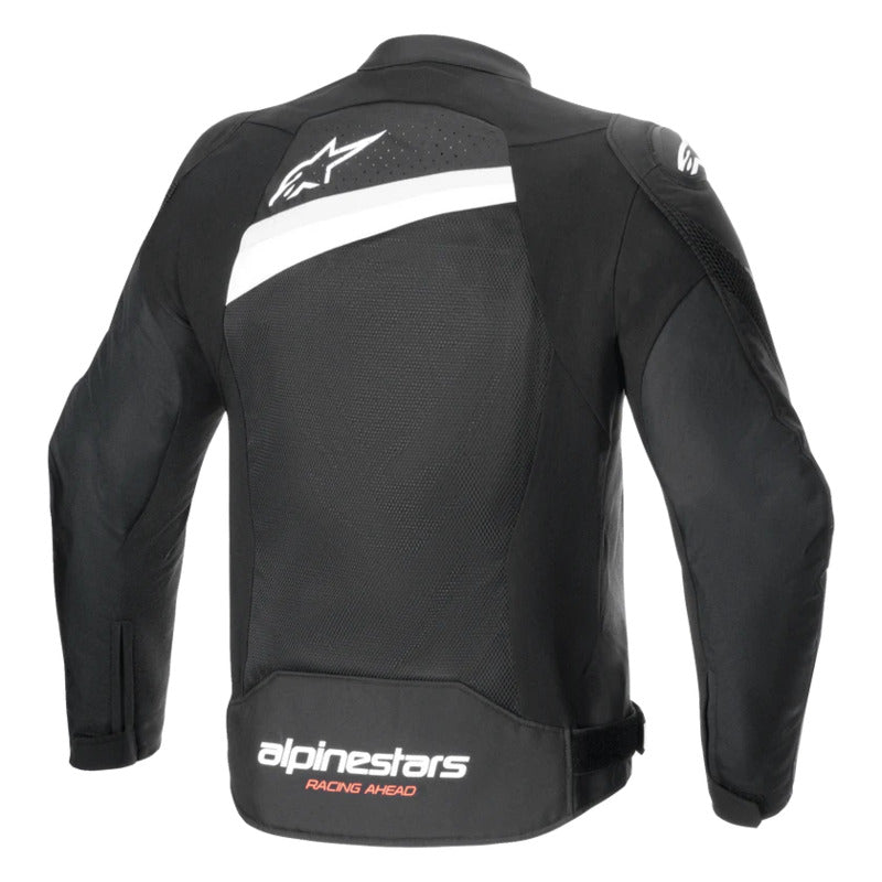 Alpinestars T-GP Plus R V4 Airflow Motorcycle Jacket - Black White - View 2 | Everest Motorcycles