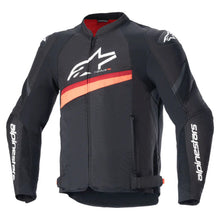 Load image into Gallery viewer, Alpinestars T-GP Plus R V4 Airflow Motorcycle Jacket - Black/Fluro-Red - View 1 | Everest Motorcycles