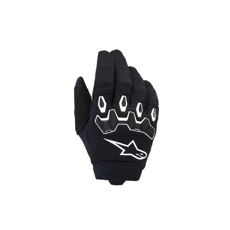 Alpinestars 2026 Full Bore V2 Youth Gloves - Black/White - View 1 | Everest Motorcycles