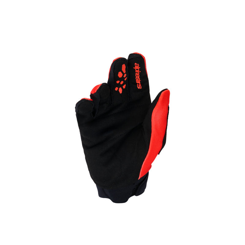 Alpinestars 2026 Full Bore V2 Youth Gloves - Bright Red/Black - View 2 | Everest Motorcycles