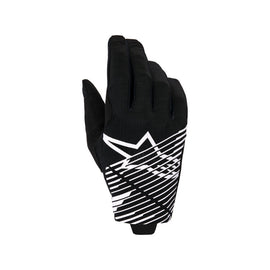 Alpinestars 2025-2026 Radar Pro Gloves - Black/White - View 1 | Everest Motorcycles