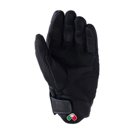 Alpinestars Mustang V3 Leather Gloves - Black/Black