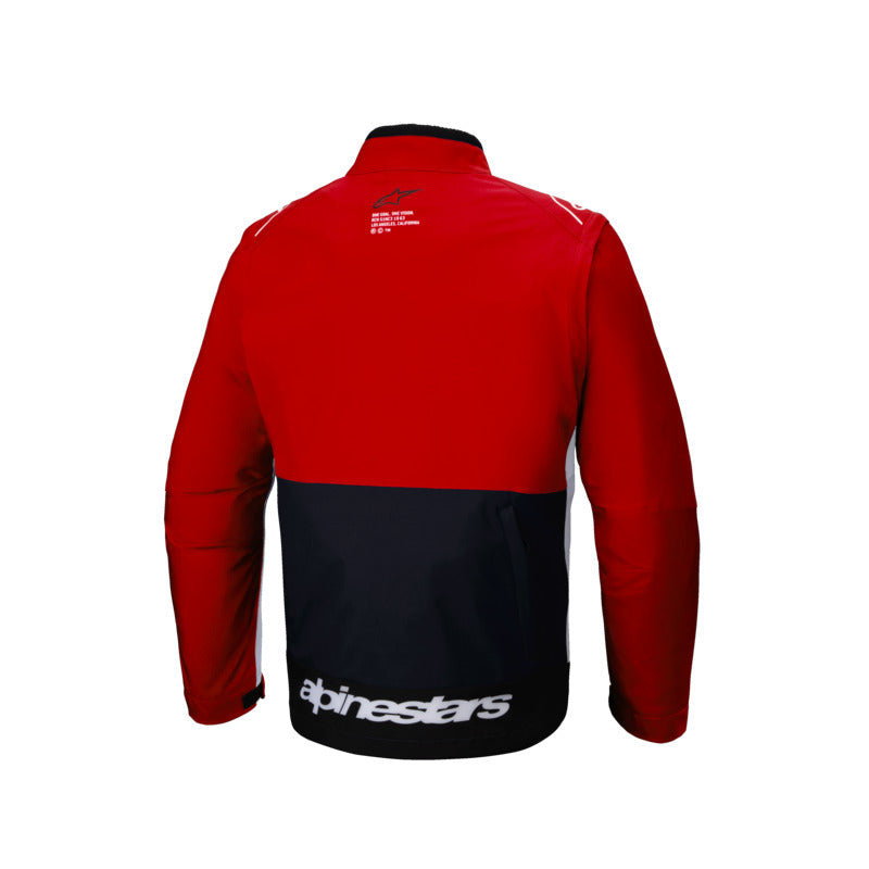 Alpinestars Lite-Dura Softshell Jacket - Black/Bright Red/Fluro White Blue