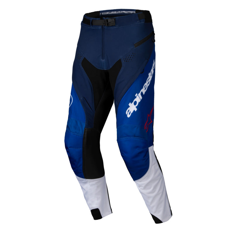 Alpinestars 2025-2026 Pro-Dura Pants - Navy/Bright Blue/White - View 1 | Everest Motorcycles