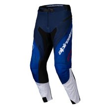 Load image into Gallery viewer, Alpinestars 2025-2026 Pro-Dura Pants - Navy/Bright Blue/White - View 1 | Everest Motorcycles