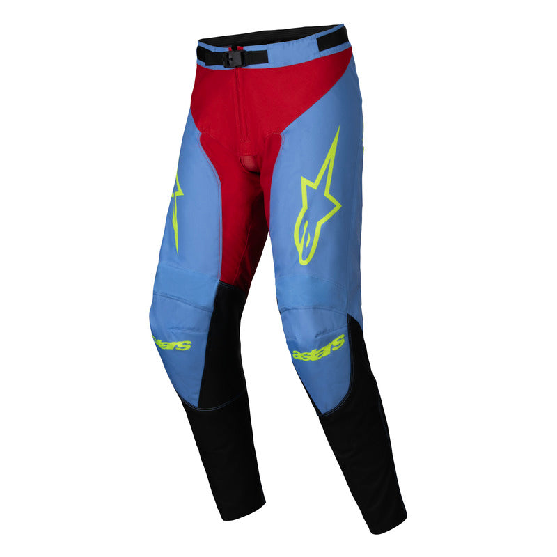 Alpinestars 2025 Racer Ocuri Pants - Blue/Red/Fluro Yellow