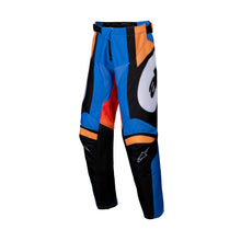 Load image into Gallery viewer, Alpinestars 2025 Youth Racer Melt Pants - Orange/Blue