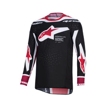 Load image into Gallery viewer, Alpinestars 2026 Supertech Pro Vista Jersey - Black/Red/White - View 1 | Everest Motorcycles