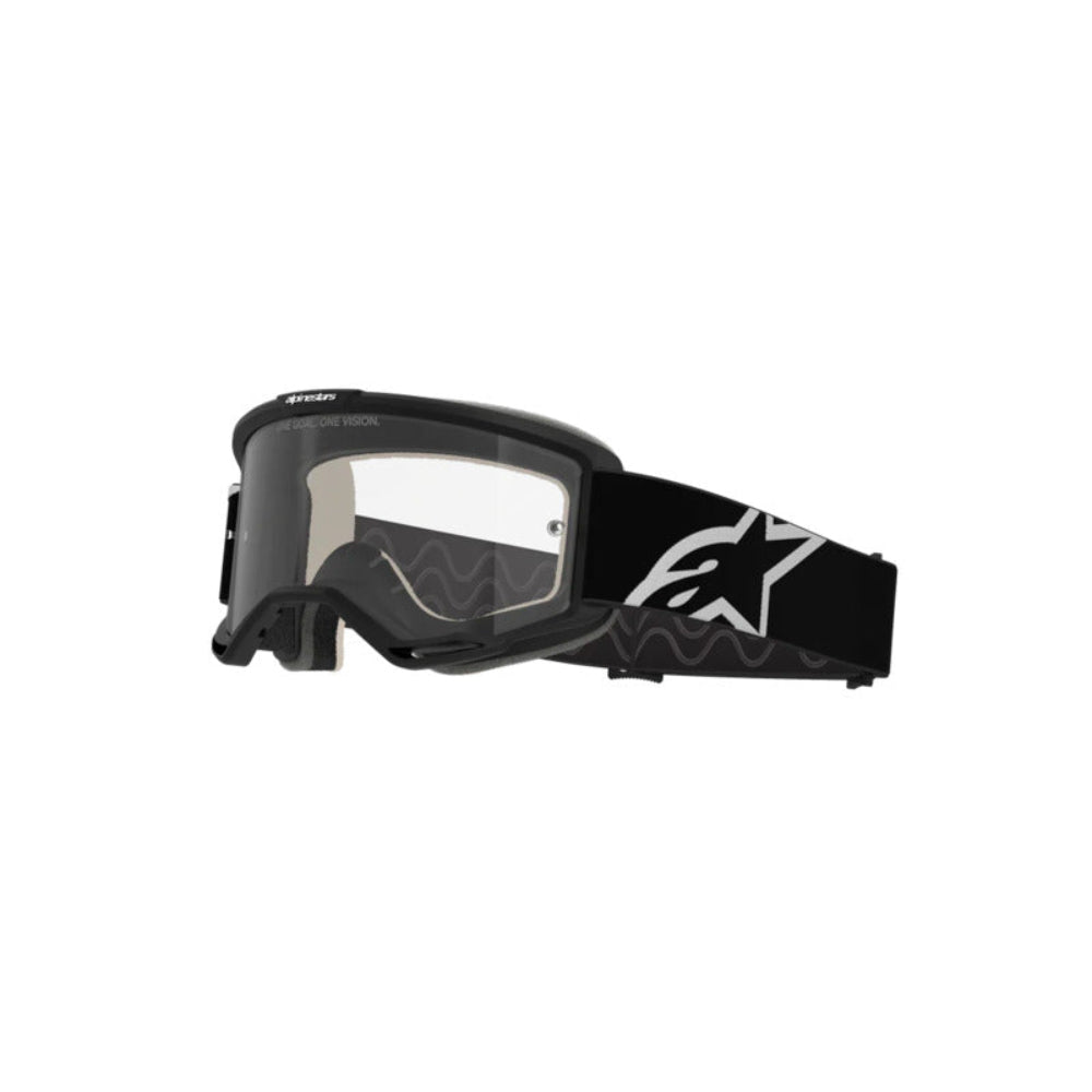 Alpinestars Vision 5 Corp Goggle – Black Clear Lens