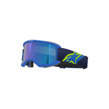 Load image into Gallery viewer, Alpinestars MX26 Vision 5 Corp Goggle – Blue Yellow Fluro Mirror Blue Lens