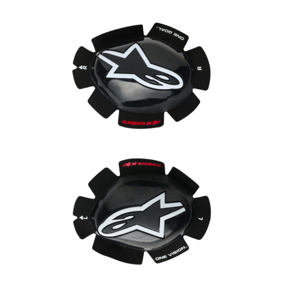 Alpinestars GP Tech One Size Knee Slider – Black / White