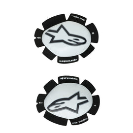 Alpinestars GP Plus One Size Knee Slider – White / Black