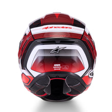 Load image into Gallery viewer, Alpinestars S-R7 Kinetis ECE06/DOT Full Face Helmet - Black/White/Red Gloss