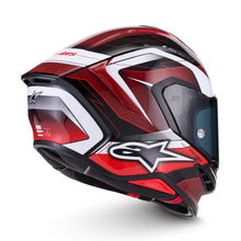 Load image into Gallery viewer, Alpinestars S-R7 Kinetis ECE06/DOT Full Face Helmet - Black/White/Red Gloss