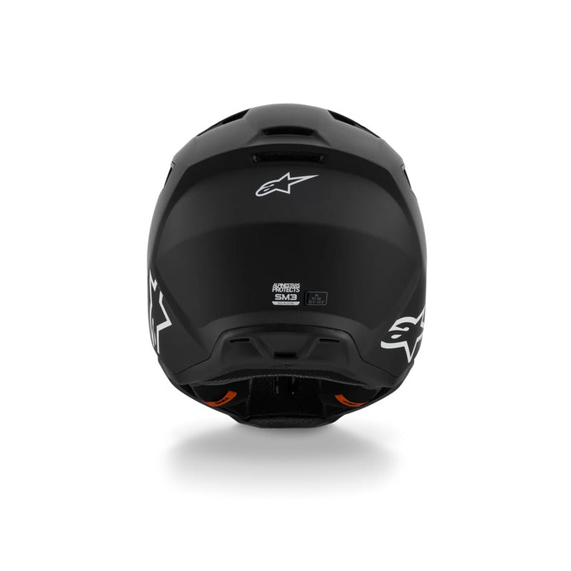 Alpinestars SM3 Solid ECE06 Helmet 2026 - Matt Black - View 2 | Everest Motorcycles