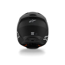 Load image into Gallery viewer, Alpinestars SM3 Solid ECE06 Helmet 2026 - Matt Black - View 2 | Everest Motorcycles