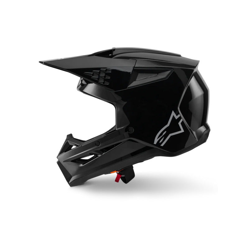 Alpinestars SM3 Solid ECE06 Helmet 2026 - Black - View 4 | Everest Motorcycles