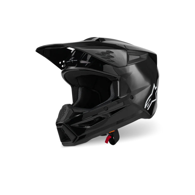 Alpinestars SM3 Solid ECE06 Helmet 2026 - Black - View 1 | Everest Motorcycles