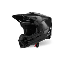 Load image into Gallery viewer, Alpinestars SM3 Solid ECE06 Helmet 2026 - Black - View 1 | Everest Motorcycles