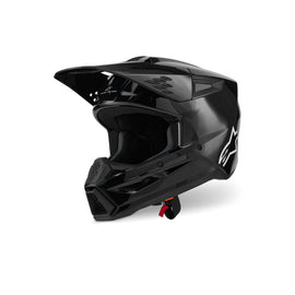 Alpinestars SM3 Solid ECE06 Helmet 2026 - Black - View 1 | Everest Motorcycles